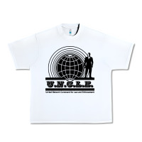 White the man from uncle Urban Heavy Tee - linhVisuals