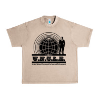 French Oak the man from uncle Urban Heavy Tee - linhVisuals
