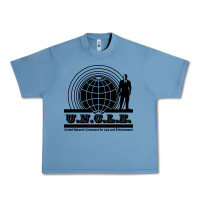 Pebble Blue the man from uncle Urban Heavy Tee - linhVisuals