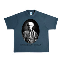 Midnight Navy comte de saint germain occultist philosopher Urban Heavy Tee - linhVisuals