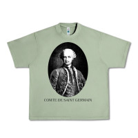 Oil Green comte de saint germain occultist philosopher Urban Heavy Tee - linhVisuals