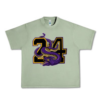 Oil Green Mamba #24 Urban Heavy Tee - linhVisuals