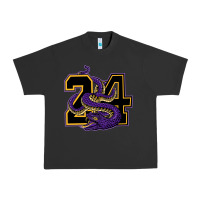 Pigment Black Mamba #24 Urban Heavy Tee - linhVisuals
