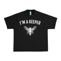 Black beekeeper im a keeper Urban Heavy Tee - linhVisuals