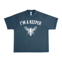 Midnight Navy beekeeper im a keeper Urban Heavy Tee - linhVisuals
