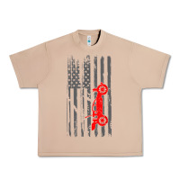 Burro rc racing american flag radio control rc car t shirt Urban Heavy Tee - linhVisuals