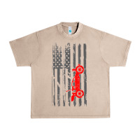 French Oak rc racing american flag radio control rc car t shirt Urban Heavy Tee - linhVisuals