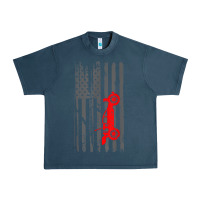 Midnight Navy rc racing american flag radio control rc car t shirt Urban Heavy Tee - linhVisuals