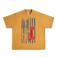 Peanut Butter rc racing american flag radio control rc car t shirt Urban Heavy Tee - linhVisuals