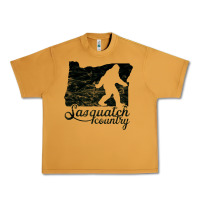 Peanut Butter sasquatch country   sasquatch Urban Heavy Tee - linhVisuals