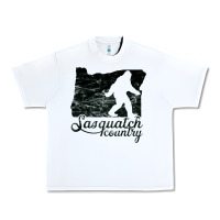 White sasquatch country   sasquatch Urban Heavy Tee - linhVisuals