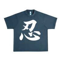 Midnight Navy shinobi light ninja Urban Heavy Tee - linhVisuals