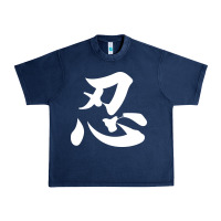 Navy shinobi light ninja Urban Heavy Tee - linhVisuals