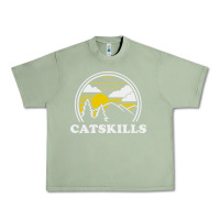 Oil Green catskills new york vintage Urban Heavy Tee - linhVisuals