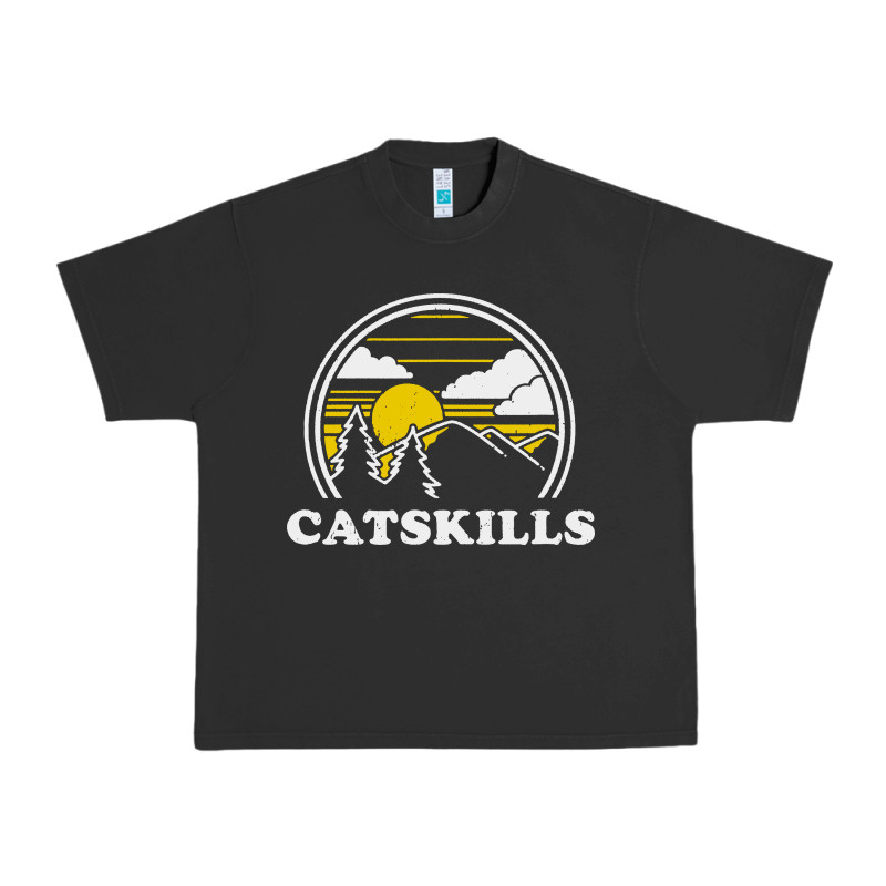 Catskills New York Vintage Urban Heavy Tee by linhVisuals | Teevron