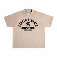 French Oak canelo alvarez boxing Urban Heavy Tee - linhVisuals