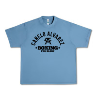Pebble Blue canelo alvarez boxing Urban Heavy Tee - linhVisuals