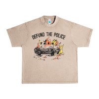 French Oak defund the police Urban Heavy Tee - linhVisuals