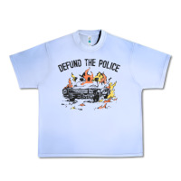 Grape Ice defund the police Urban Heavy Tee - linhVisuals