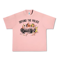 Salmon defund the police Urban Heavy Tee - linhVisuals