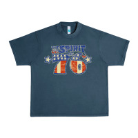 Midnight Navy spirit of 76    bicentennial Urban Heavy Tee - linhVisuals