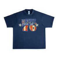 Navy spirit of 76    bicentennial Urban Heavy Tee - linhVisuals