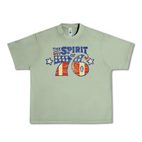 Oil Green spirit of 76    bicentennial Urban Heavy Tee - linhVisuals