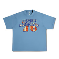 Pebble Blue spirit of 76    bicentennial Urban Heavy Tee - linhVisuals