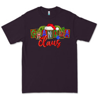 Plum Christmas Grandma Claus Premium Tee - FaDigitalArtStudio