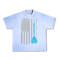Grape Ice throwing darts   vintage usa american flag for dart players t shirt Urban Heavy Tee - linhVisuals