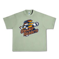 Oil Green greenville swamp rabbits Urban Heavy Tee - linhVisuals