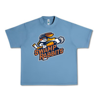 Pebble Blue greenville swamp rabbits Urban Heavy Tee - linhVisuals