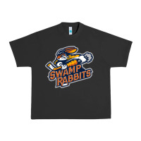 Pigment Black greenville swamp rabbits Urban Heavy Tee - linhVisuals