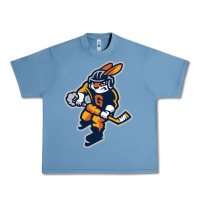 Pebble Blue greenville swamp rabbits Urban Heavy Tee - linhVisuals