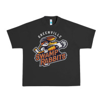 Pigment Black greenville swamp rabbits Urban Heavy Tee - linhVisuals