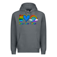 Rock Peace Love Pride Premium Hoodie - Jasminsmagicworld