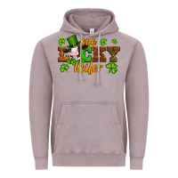 Vintage Zinc st patricks one lucky heifer baby cow Vintage Hoodie - Artiststas