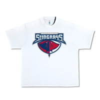 White south carolina stingrays Urban Heavy Tee - linhVisuals