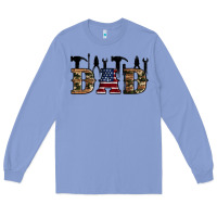 Colony Blue fathers day Long Sleeve Tee - Artiststas