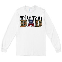 White fathers day Long Sleeve Tee - Artiststas