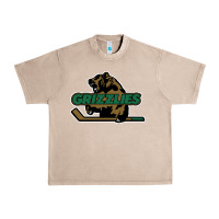 French Oak utah grizzlies Urban Heavy Tee - linhVisuals