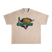 French Oak utah grizzlies Urban Heavy Tee - linhVisuals
