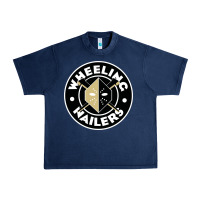 Navy wheeling nailers Urban Heavy Tee - linhVisuals