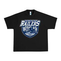 Black worcester railers Urban Heavy Tee - linhVisuals