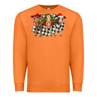 Carrot Christmas heifers front view Premium Sweatshirt - RanaPortraitStore