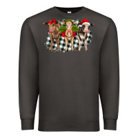 Smoke Christmas heifers front view Premium Sweatshirt - RanaPortraitStore