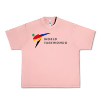 Salmon world taekwondo sports Urban Heavy Tee - linhVisuals
