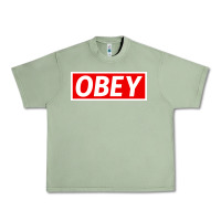 Oil Green obey Urban Heavy Tee - linhVisuals
