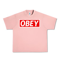 Salmon obey Urban Heavy Tee - linhVisuals