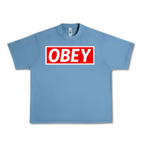 Pebble Blue obey Urban Heavy Tee - linhVisuals